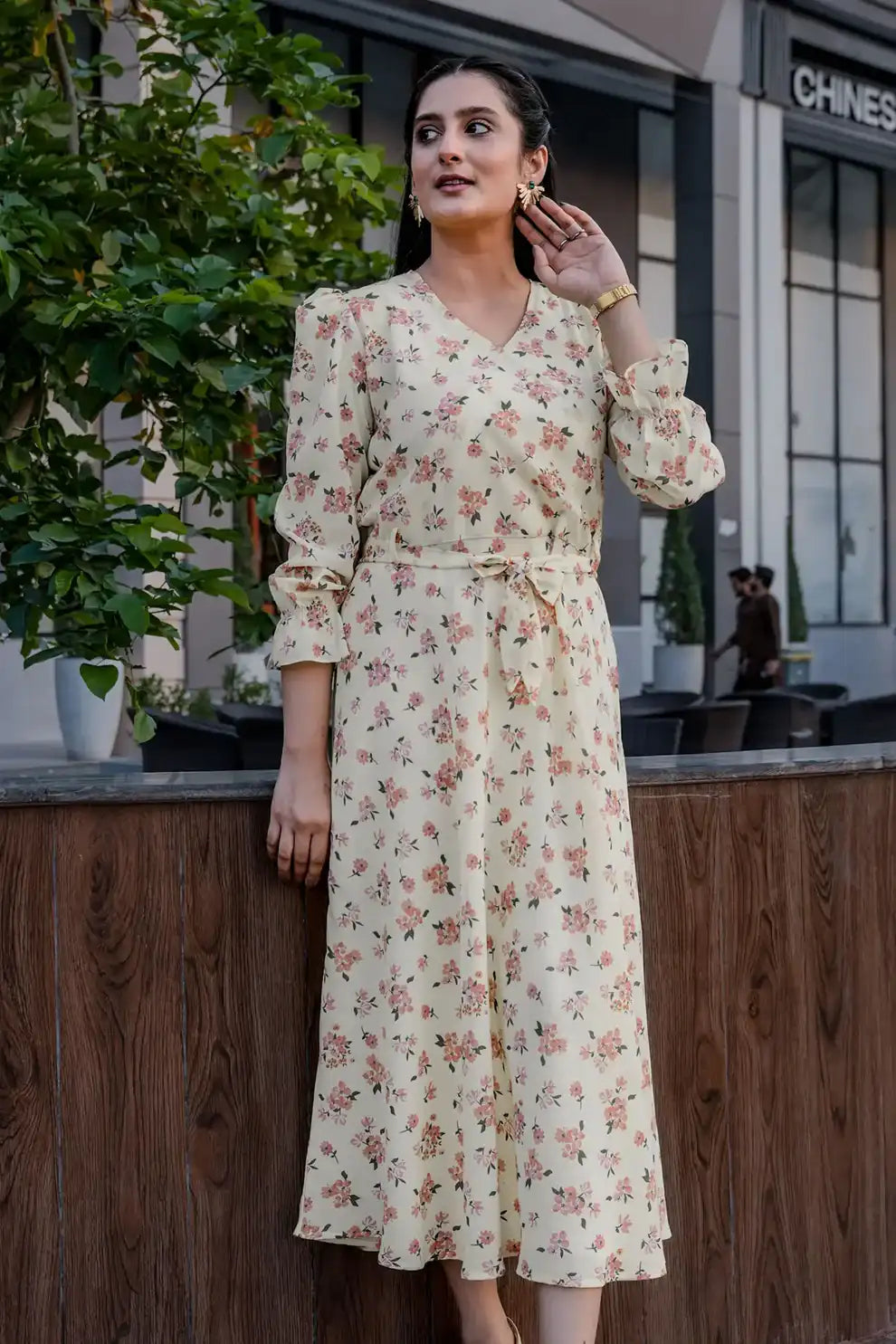 Women’s Off-White Maxi Dress