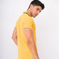 Men Tipping Polo Shirt - Yellow
