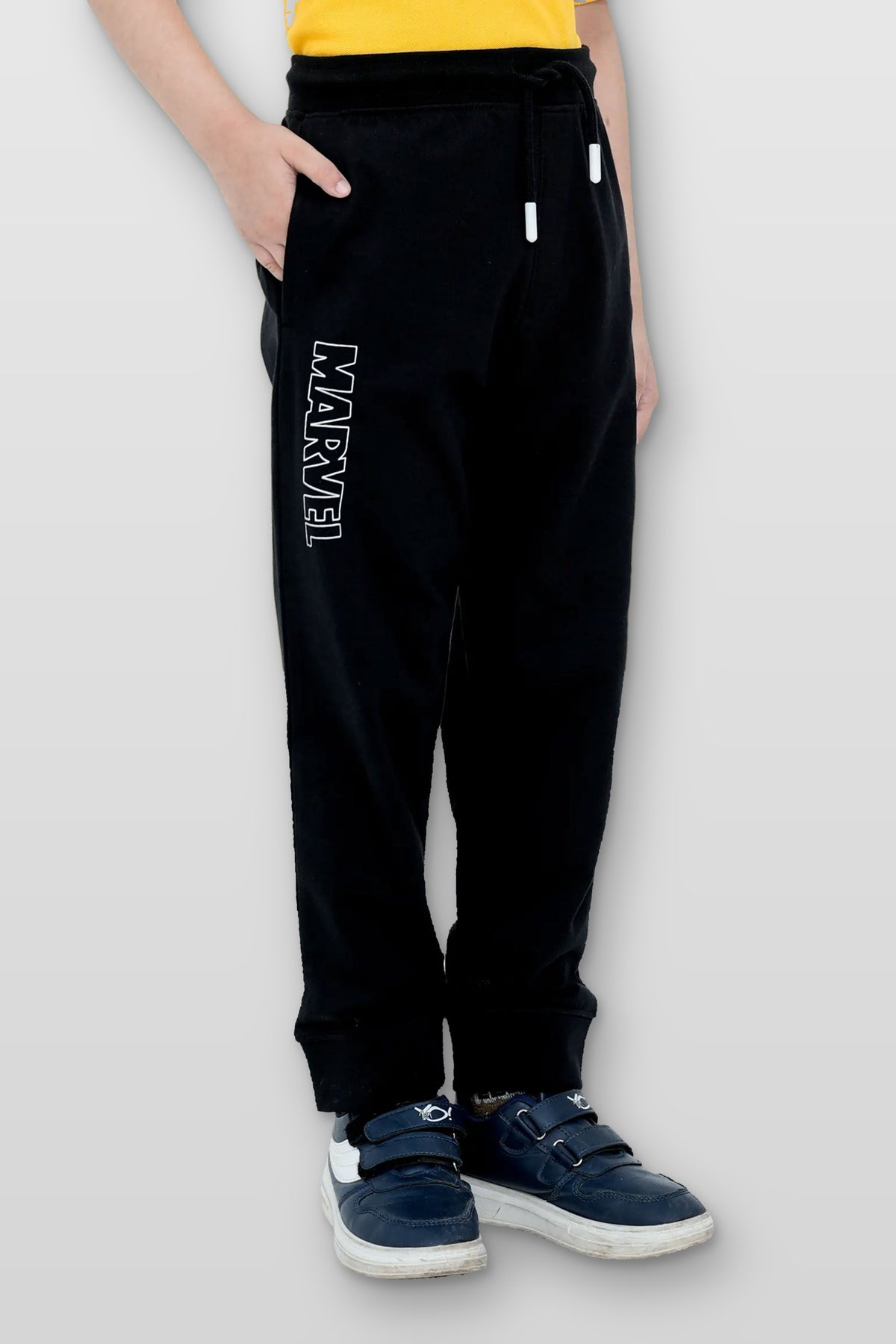 Kids Regular Fit Trouser - Black