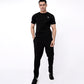 Men’s Solid Co-ord Set – Jet Black