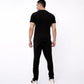 Men’s Solid Co-ord Set – Jet Black