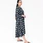 Women Maxi Dress- Black