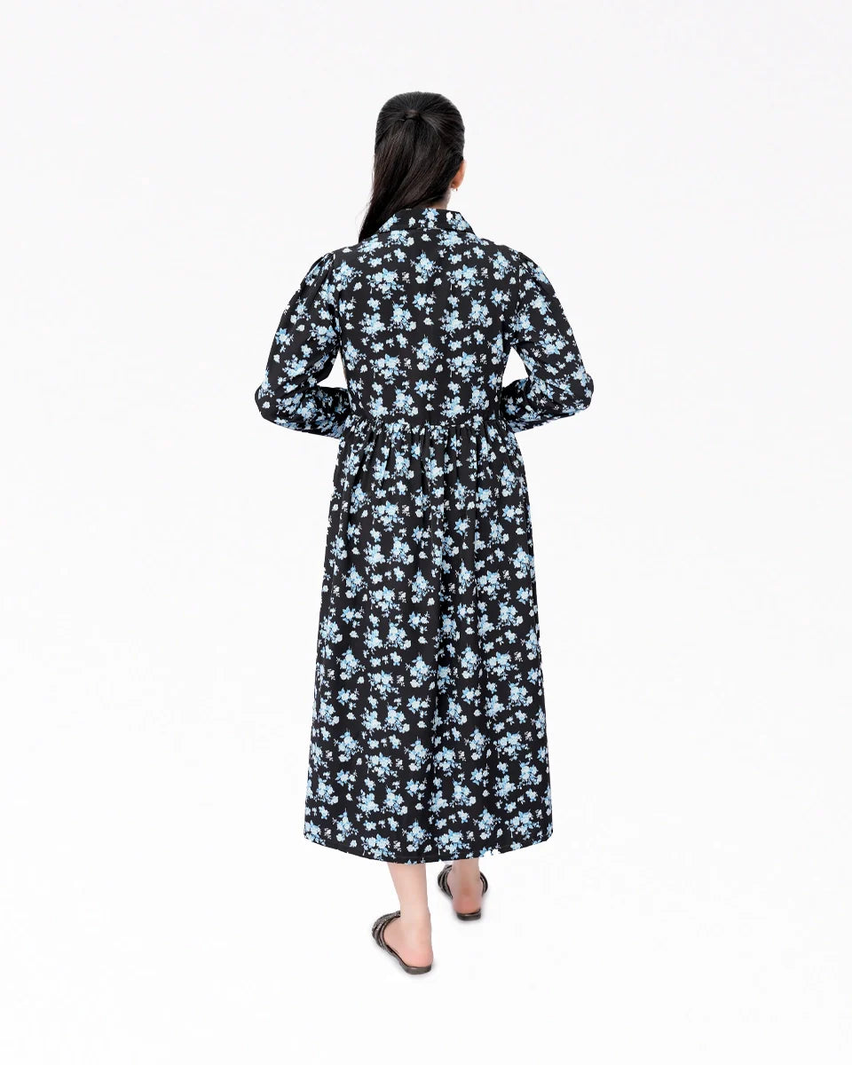 Women Maxi Dress- Black