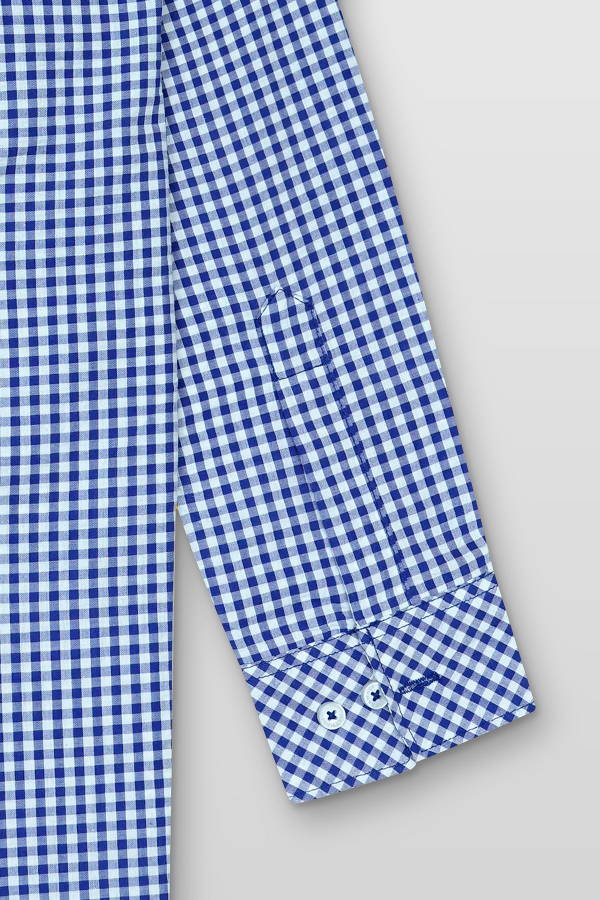 Boys’ Full Sleeves Casual Shirt - Blue & White
