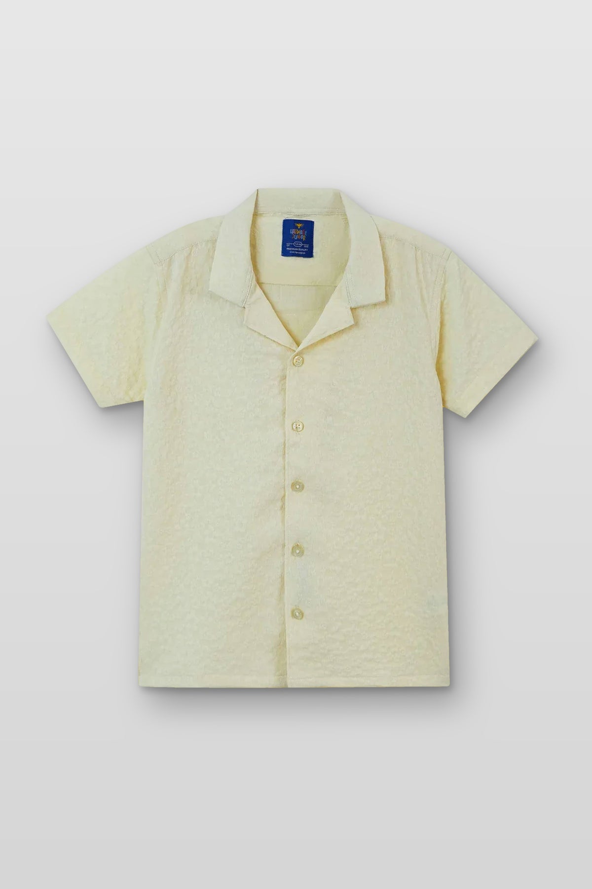 Little Boys' Resort Collar Casual Shirt - Off White