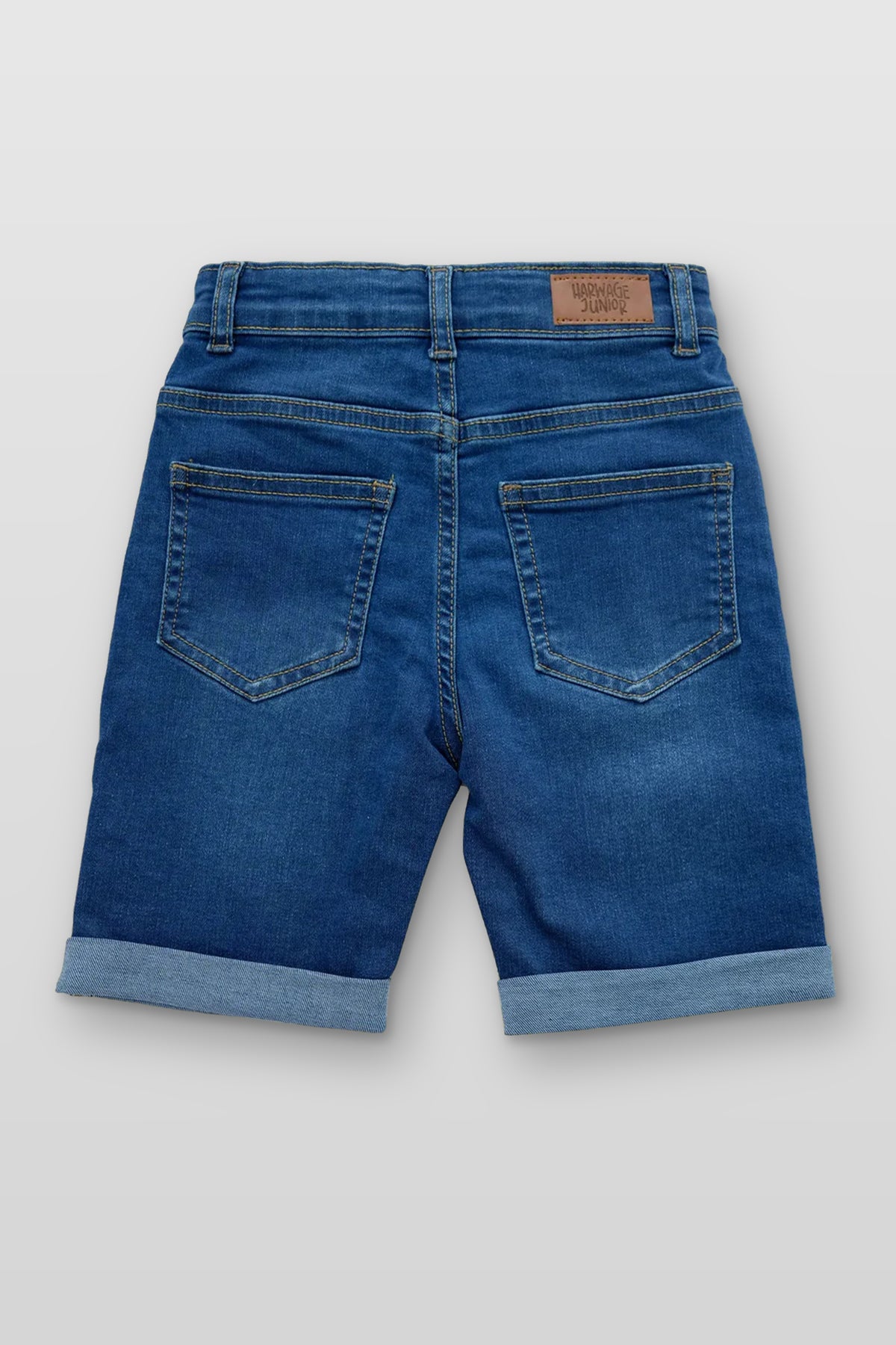 Boy Denim Short - Mid Blue