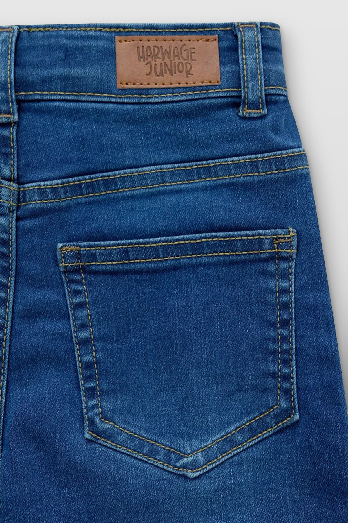 Boy Denim Short - Mid Blue