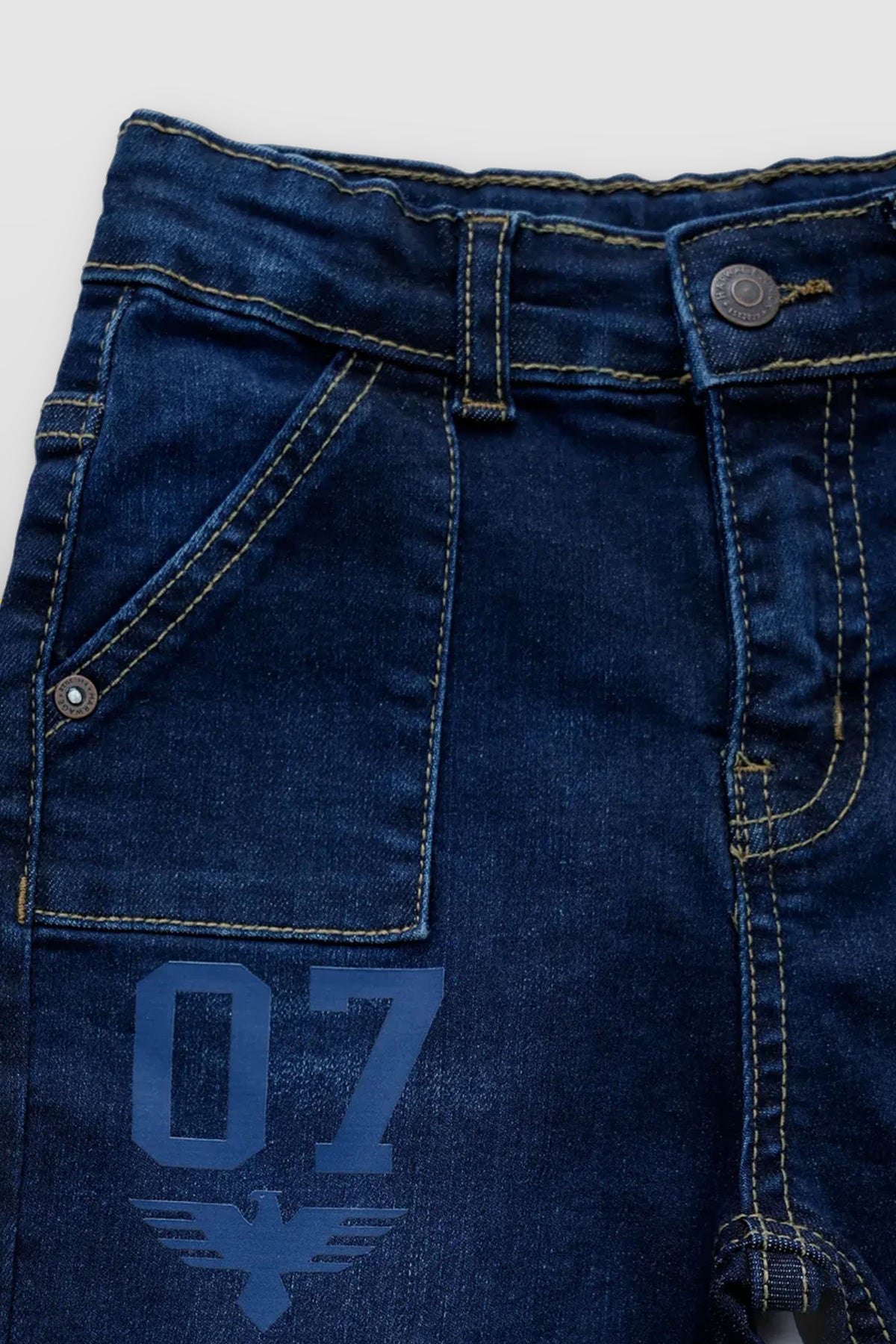Boy Denim Short - Dark Blue