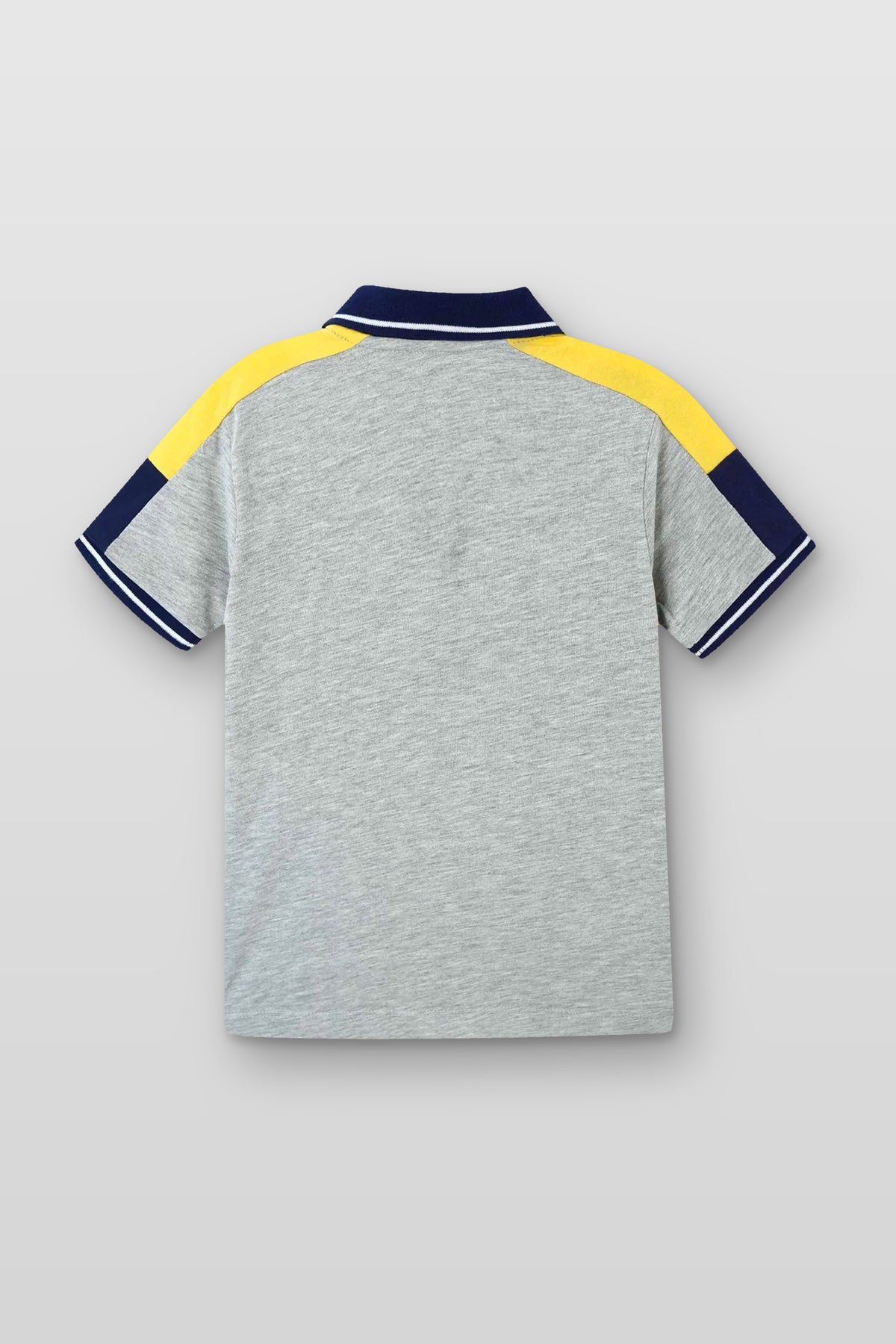 Little Boys' Jersey Polo Shirt - Haider Grey