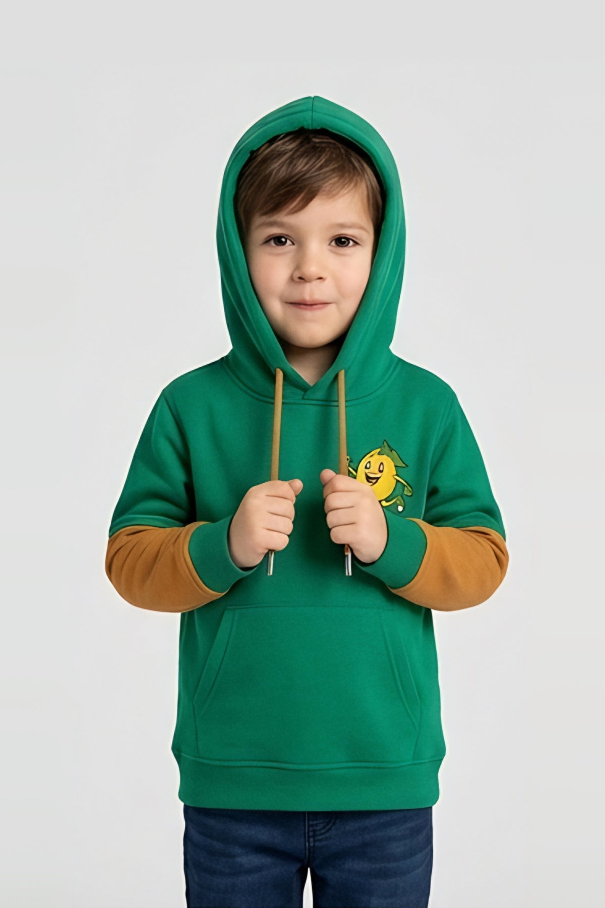 Kids' Graphic Fleece Hoodie - Foliage