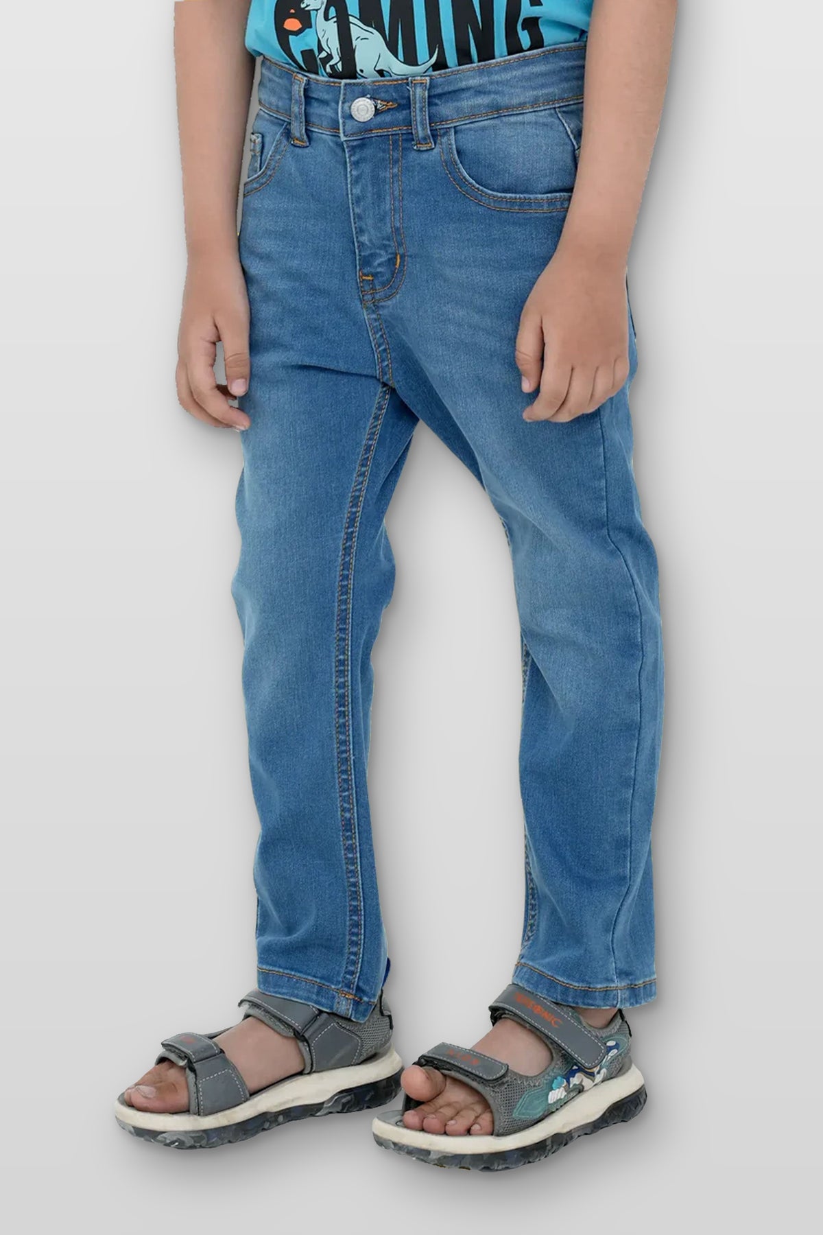 Boys Straight Fit - LT Blue
