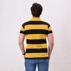 Men Stripe Polo Shirt - 6 Colors