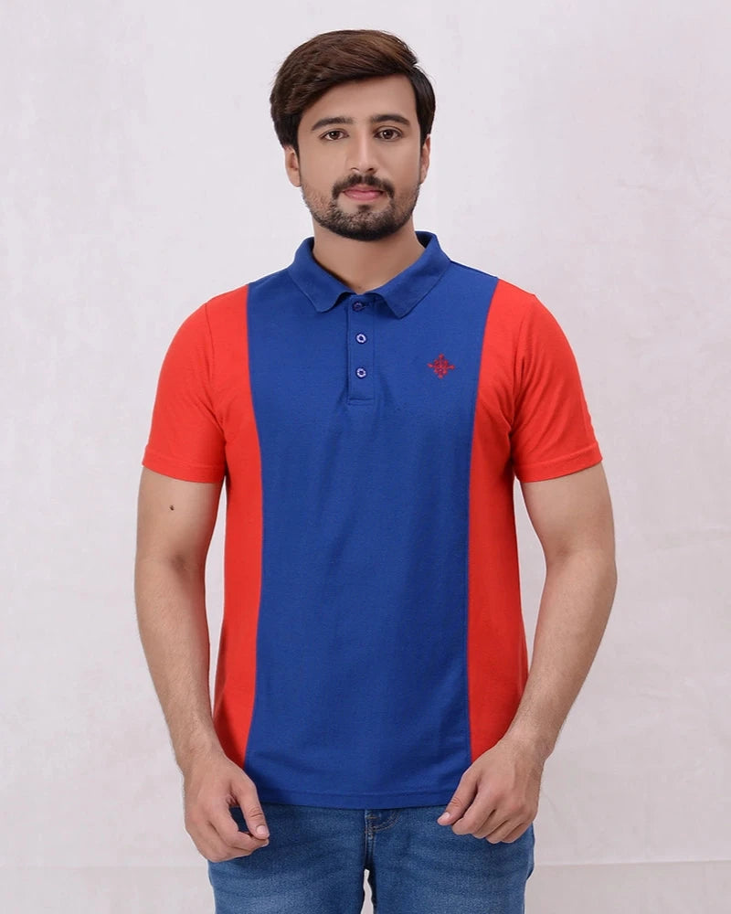 Men Cutline Polo Shirt - 3 Colors