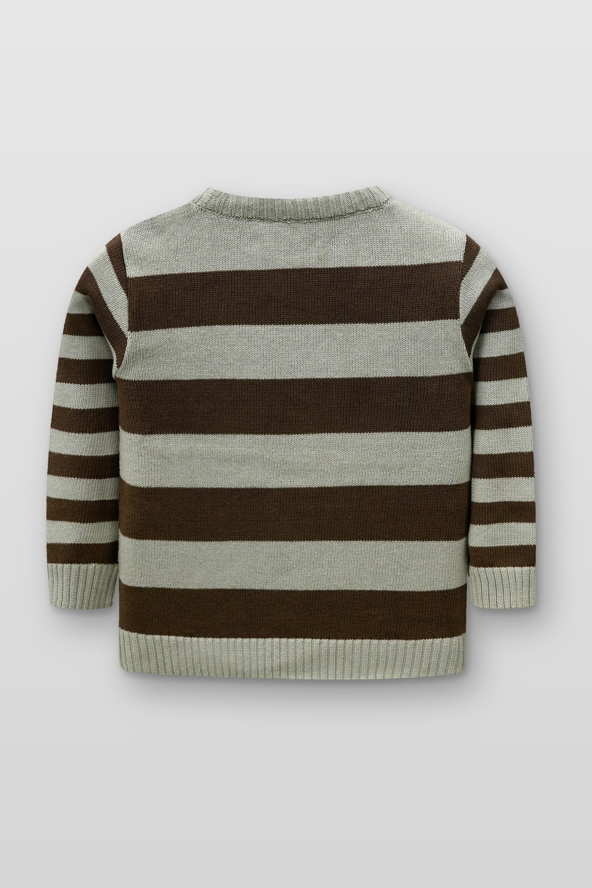 Boys Cotton Sweater - Grey