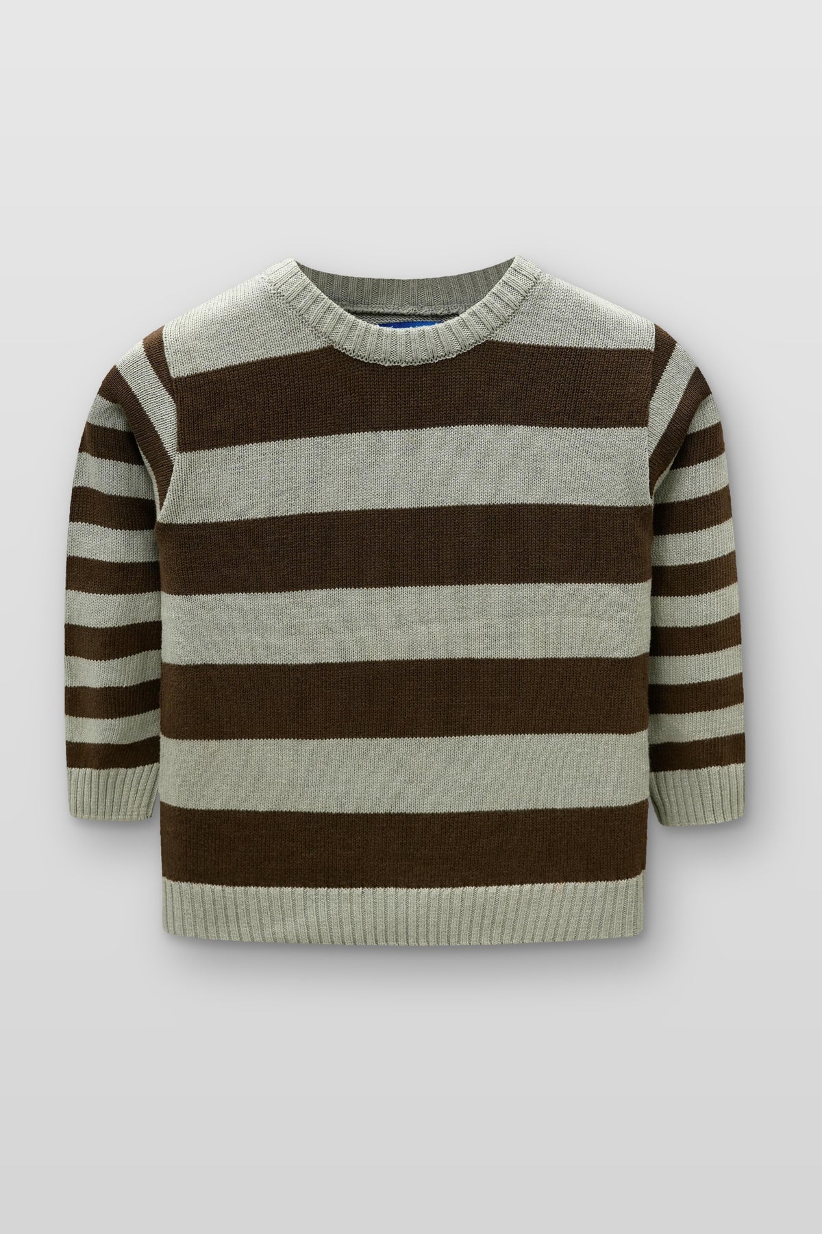 Boys Cotton Sweater - Grey
