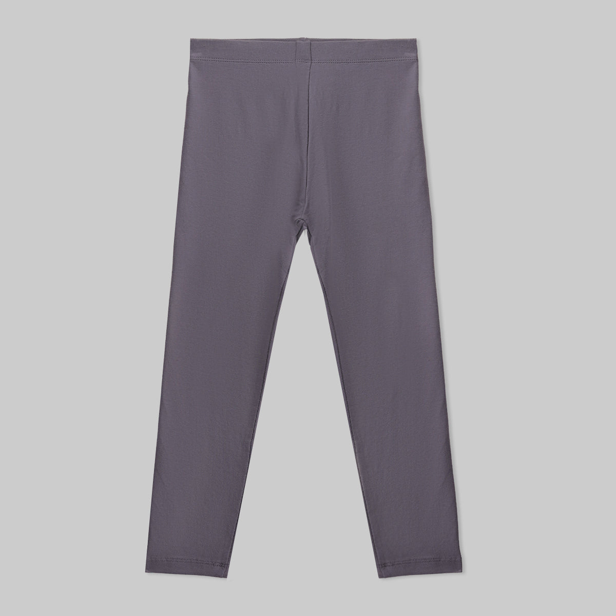 Girls' Cotton Lycra Jersey Leggings - Quite Shade