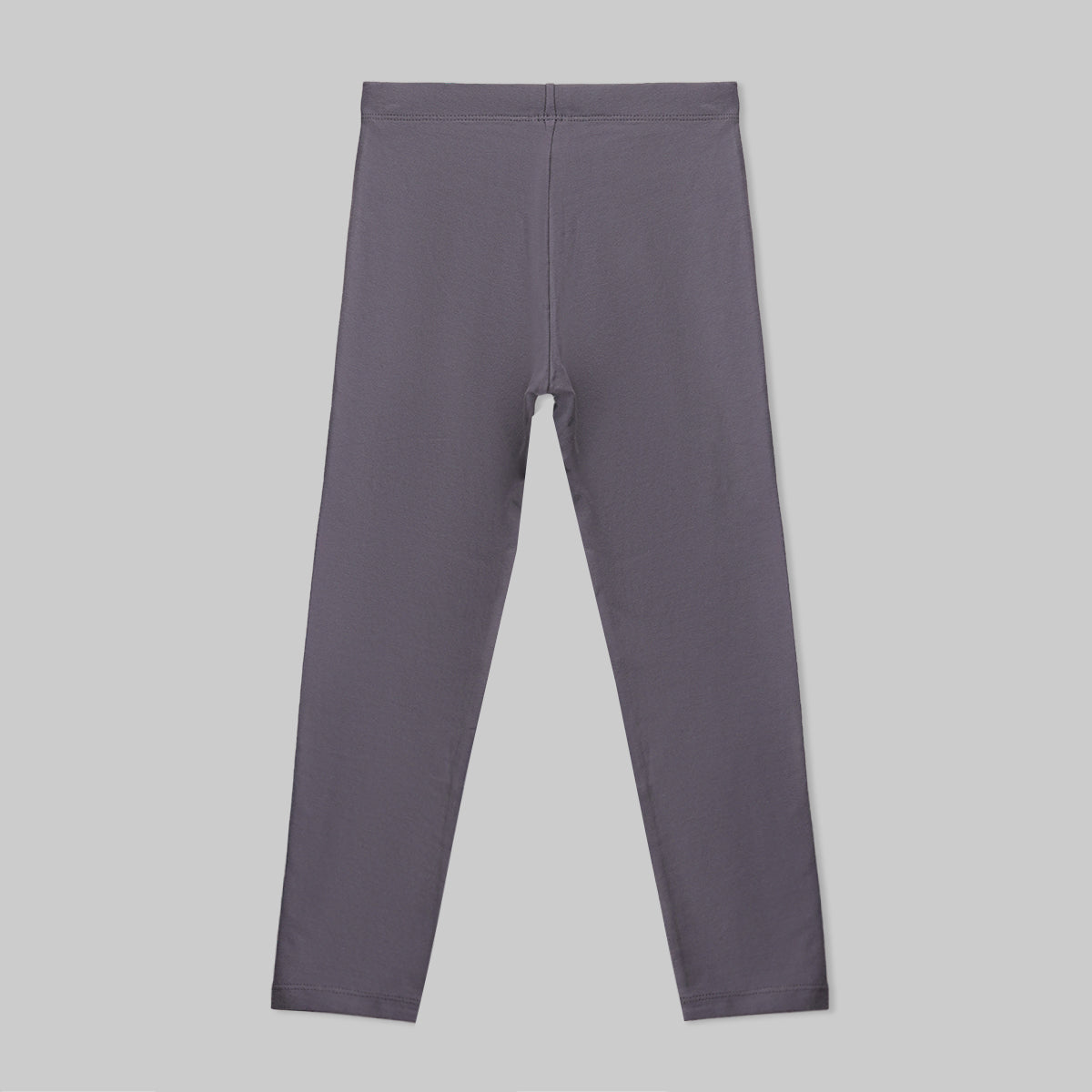 Girls' Cotton Lycra Jersey Leggings - Quite Shade