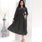 Women Maxi Dress - Black