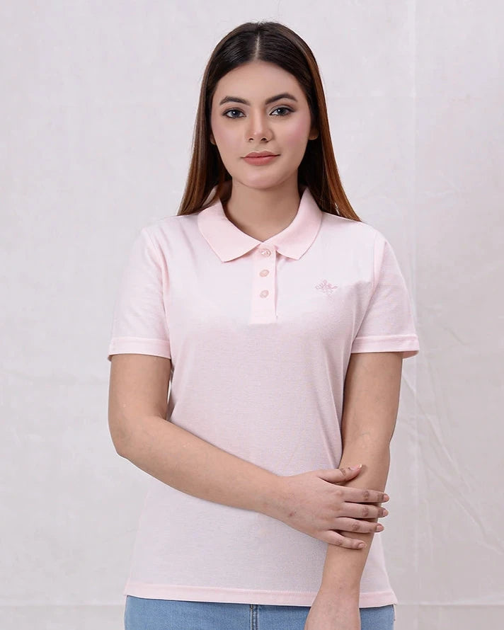 Women Basic Premium Polo Shirt - Tender Touch