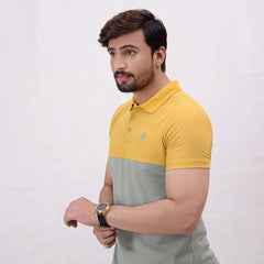 Men Cutline Polo Shirt - 4 Colors