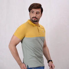 Men Cutline Polo Shirt - 4 Colors