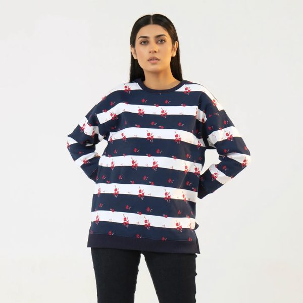 Sweatshirt Regular Fit - Navy Blue