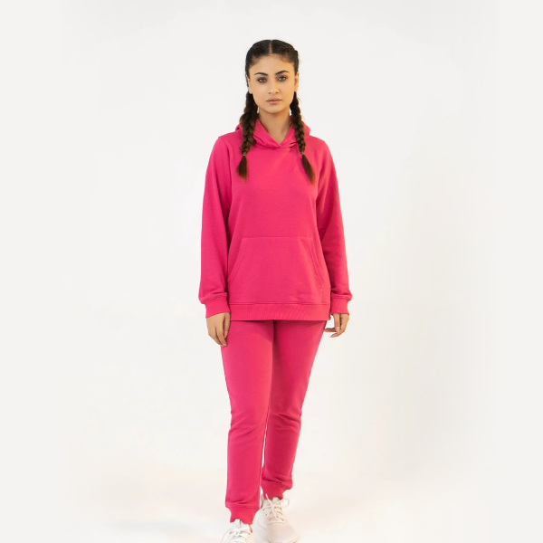 Women Tracksuit Regular Fit - Pink